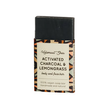 Afbeelding in Gallery-weergave laden, Activated charcoal &amp; lemongrass body &amp; face bar