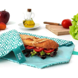Herbruikbare sandwich wrap turquoise - MIISHA Eco Shop