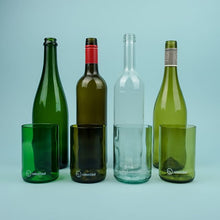 Afbeelding in Gallery-weergave laden, Rebottled glazen groen 4-pack