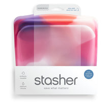 Load image into Gallery viewer, Stasher bag Tie Dye Pink
