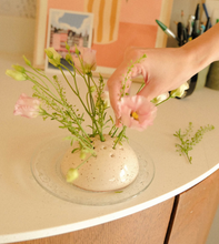 Load image into Gallery viewer, Bobèche voor bloemen - Saliegroen