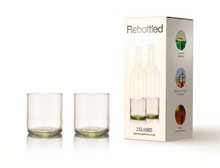 Afbeelding in Gallery-weergave laden, Rebottled glazen clear 2-pack