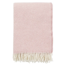 Load image into Gallery viewer, Klippan plaid lamswol Preppy - Misty rose