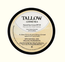 Load image into Gallery viewer, Tallow Cosmetics Natural Sun Cream SPF30
