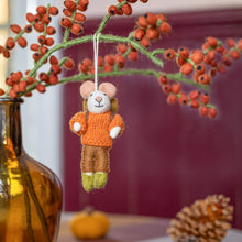 Load image into Gallery viewer, Hanger Muis wandelaar cognac