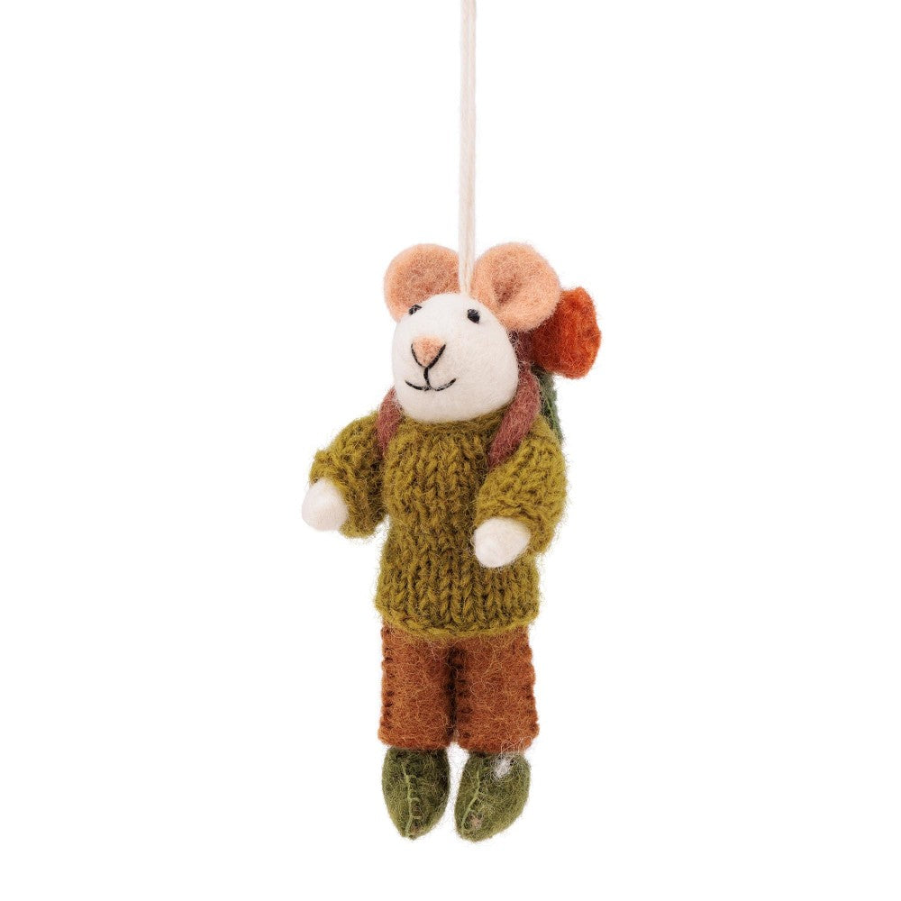 Hanger Muis wandelaar groen