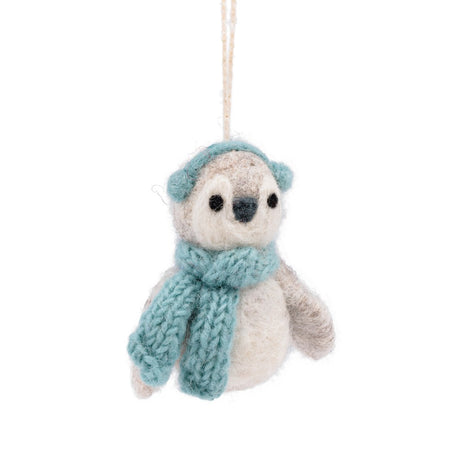 Hanger Pinguin IJsblauw