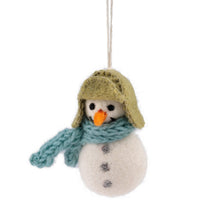 Afbeelding in Gallery-weergave laden, Hanger Sneeuwpop IJsblauw