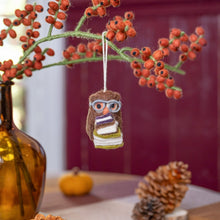 Afbeelding in Gallery-weergave laden, Hanger Uil met 3 boeken