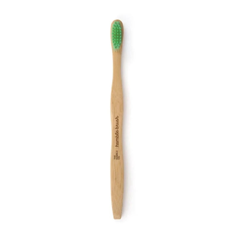 Bamboe tandenborstel soft groen
