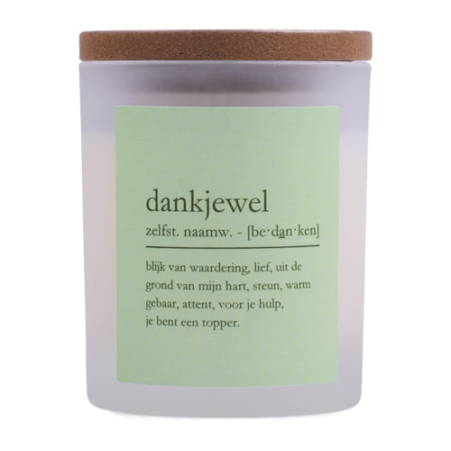 Le Bon Sens Geurkaars 'Dankjewel' - Dictionnaire