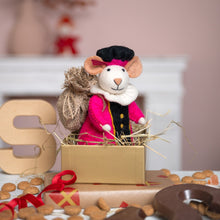 Load image into Gallery viewer, Decoratie Pietermuis fuchsia