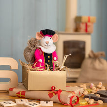 Load image into Gallery viewer, Decoratie Pietermuis fuchsia