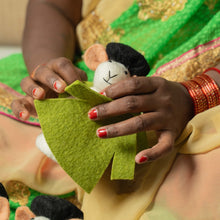 Load image into Gallery viewer, Decoratie Pietermuis groen