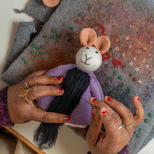 Afbeelding in Gallery-weergave laden, Decoratie Pietermuis lila