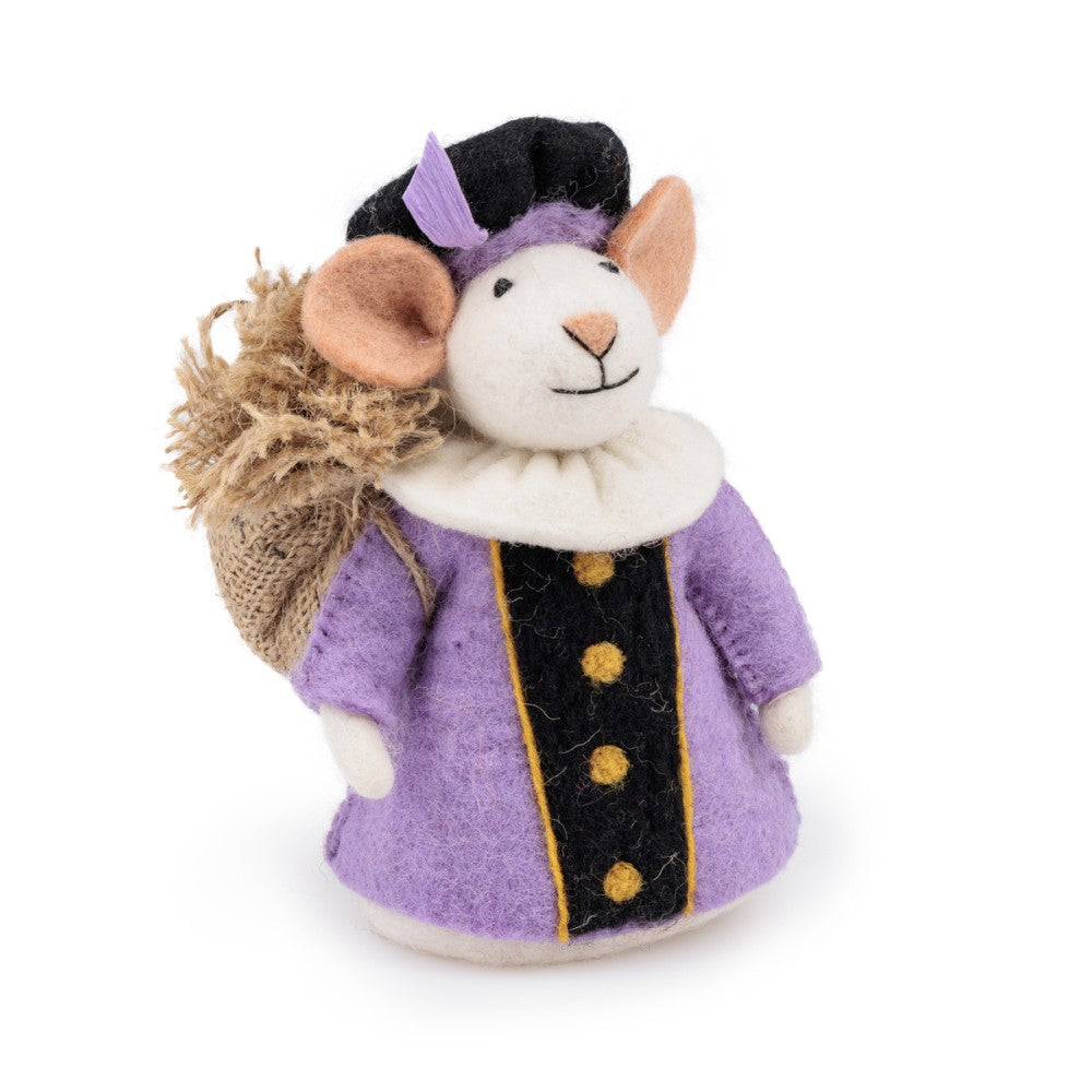 Decoratie Pietermuis lila