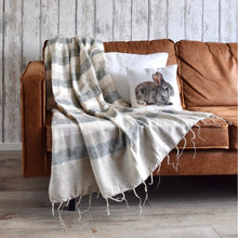 Afbeelding in Gallery-weergave laden, Plaid Crème Grijs