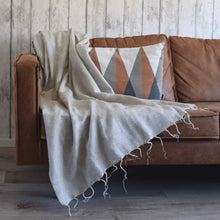 Afbeelding in Gallery-weergave laden, Plaid Crème