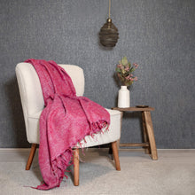 Load image into Gallery viewer, Plaid Fuchsia Gemêleerd