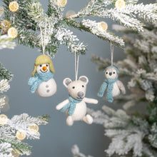 Load image into Gallery viewer, Hanger Pinguin IJsblauw