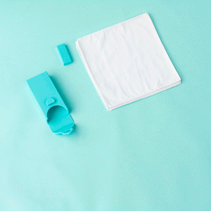 Reusable tissues LastTissue turquoise