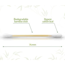 Afbeelding in Gallery-weergave laden, Bamboe wattenstaafjes