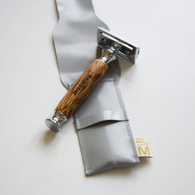 Afbeelding in Gallery-weergave laden, Vegan safety razor pouch grijs