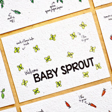 Afbeelding in Gallery-weergave laden, Bloeikaart Welcome Baby Sprout