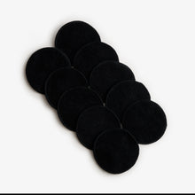 Afbeelding in Gallery-weergave laden, Bio katoen wasbare wattenschijfjes zwart