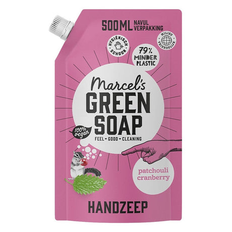 Hand soap refill patchouli & cranberry