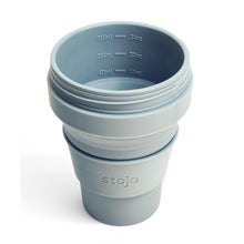 Load image into Gallery viewer, Foldable coffee cup Aqua L