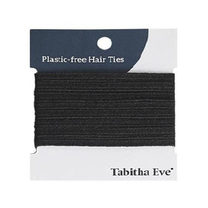 Plasticvrije elastiekjes zwart - MIISHA Eco Shop