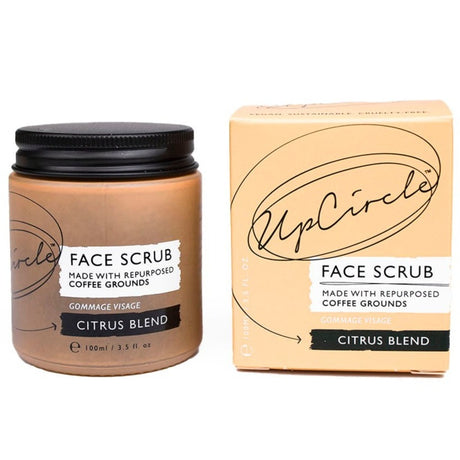Face Scrub with Coffee Grounds - Dry Skin