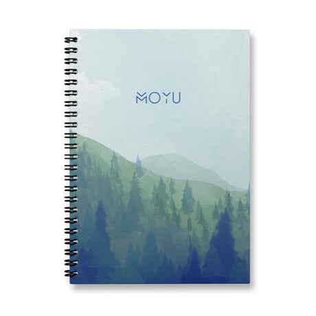Erasable notebook hardcover Misty Mountain