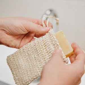 Sisal scrub zeep zakje - MIISHA Eco Shop