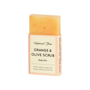 Orange & olive scrubzeep