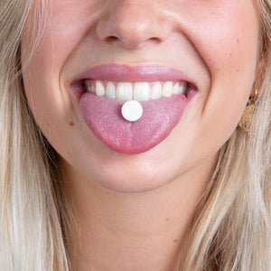 Tandpasta tabletten Charcoal (zonder fluoride)